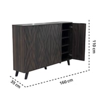 خزائن أحذية خشب