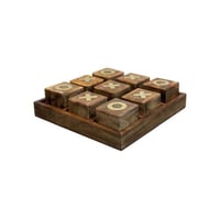 لعبة مجموعة XO خشب