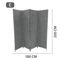 بارتشن حاجز تقسيم الغرف 200*180 سم