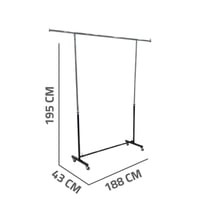 ستاند تعليق ملابس ستيل