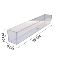 حوض ورد إكريلك مستطيل