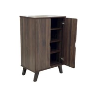 خزانة أحذية خشب بابين