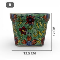 فازة خزف أزهار