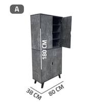 جزامة بابين دورين خشب