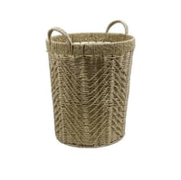 سلة غسيل خوص