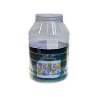 برطمان بغطاء شفاف