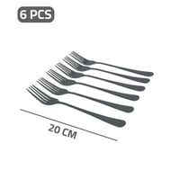 طقم شوك ستيل 6 قطع