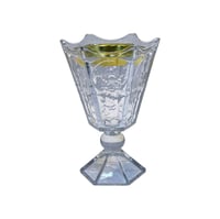 مبخرة زجاج بنقشه