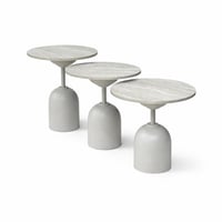 طقم طاولات قاعدة حديد