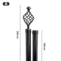 حامل ستائر سقف