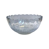 زبدية زجاج كبيرة