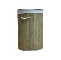 سلة غسيل ملابس خشب