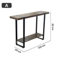 مدخل خشب رفين هيكل معدني