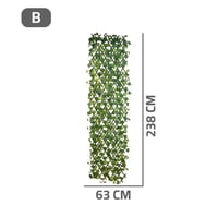 شبك خشب مع ورق شجر