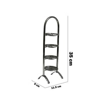 ستاند ضيافة 4 أدوار ستانلس ستيل