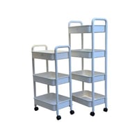 رفوف بعجلات بلاستيك