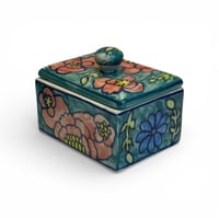 علبة مشجرة سيراميك