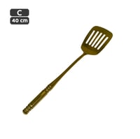 ملاعق طبخ ستيل ذهبي