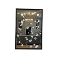 مرايا جدارية فخمة رسم يدوي