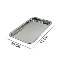 طفرية تقديم مستطيل ستيل