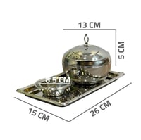 طقم تمرية ستانلس ستيل