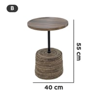 طاولات خدمة قاعدة خوص