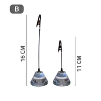 حامل بطاقات ترحيب قاعدة كريستال