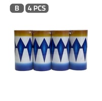 علب مناديل اسطوانية 4 قطع