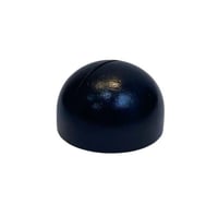 حامل كروت اسود خشبي نصف كروي