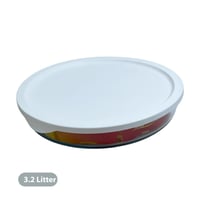 صواني فرن زجاج دائري