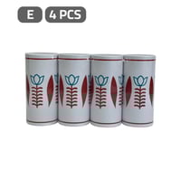 علب مناديل اسطوانية 4 قطع