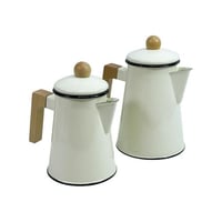 دلة حليب غضار بيج