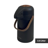 ترمس ستانلس ستيل ضغط أسود