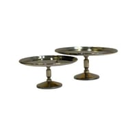 ستاند حلا ستيل فضي بقاعدة