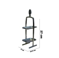 ستاند ستيل مستطيل دورين مقبض منحوت يدويا