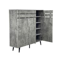 دولاب تخزين احذية 3 أبواب خشب