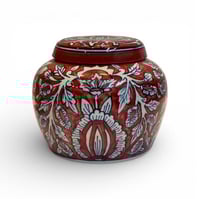 علبة مشجرة سيراميك