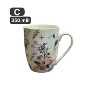 كوب سيراميك رسمة أزهار