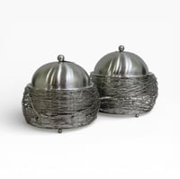 سخان ستيل فضي