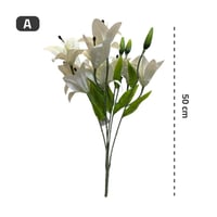 غصن ورد ليليوم صناعي