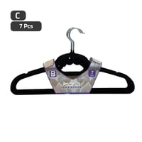 علاقات ملابس مخمل 7 قطع