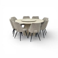 طقم سفرة طعام مع 8 كرسي