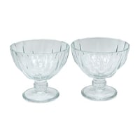 طقم كاسات آيسكريم زجاج