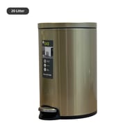 سلة مهملات ستانلس ستيل 20 لتر EKO