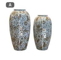 فازة سيراميك مزخرفة