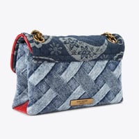 MINI DENIM KENSINGTON BAG