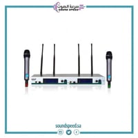 مايك لاسلكى يدوى مزدوج/NA-202U/ماركة NEDAA