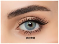 عدسات لنس مي - لون سكاي بلو SKY BLUE