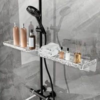 رف للحمام اكريلك شفاف لاصق 50سم من أهم منظمات الحم...