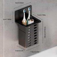 حامل فرش أسنان ومعجون جداري بلاستيك 1 قطعه سهل الت...